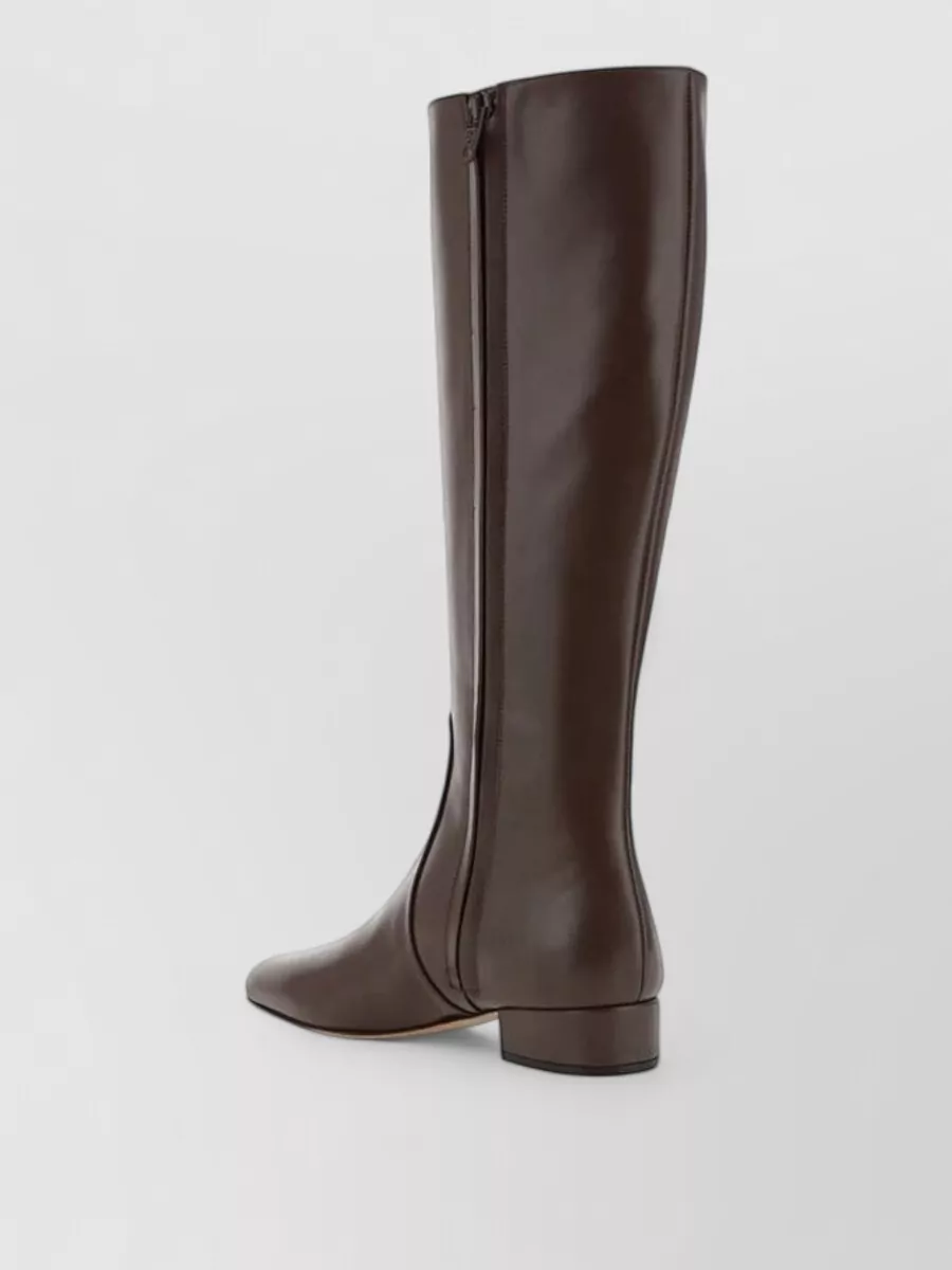 Valentino Garavani leather lace-up boots
