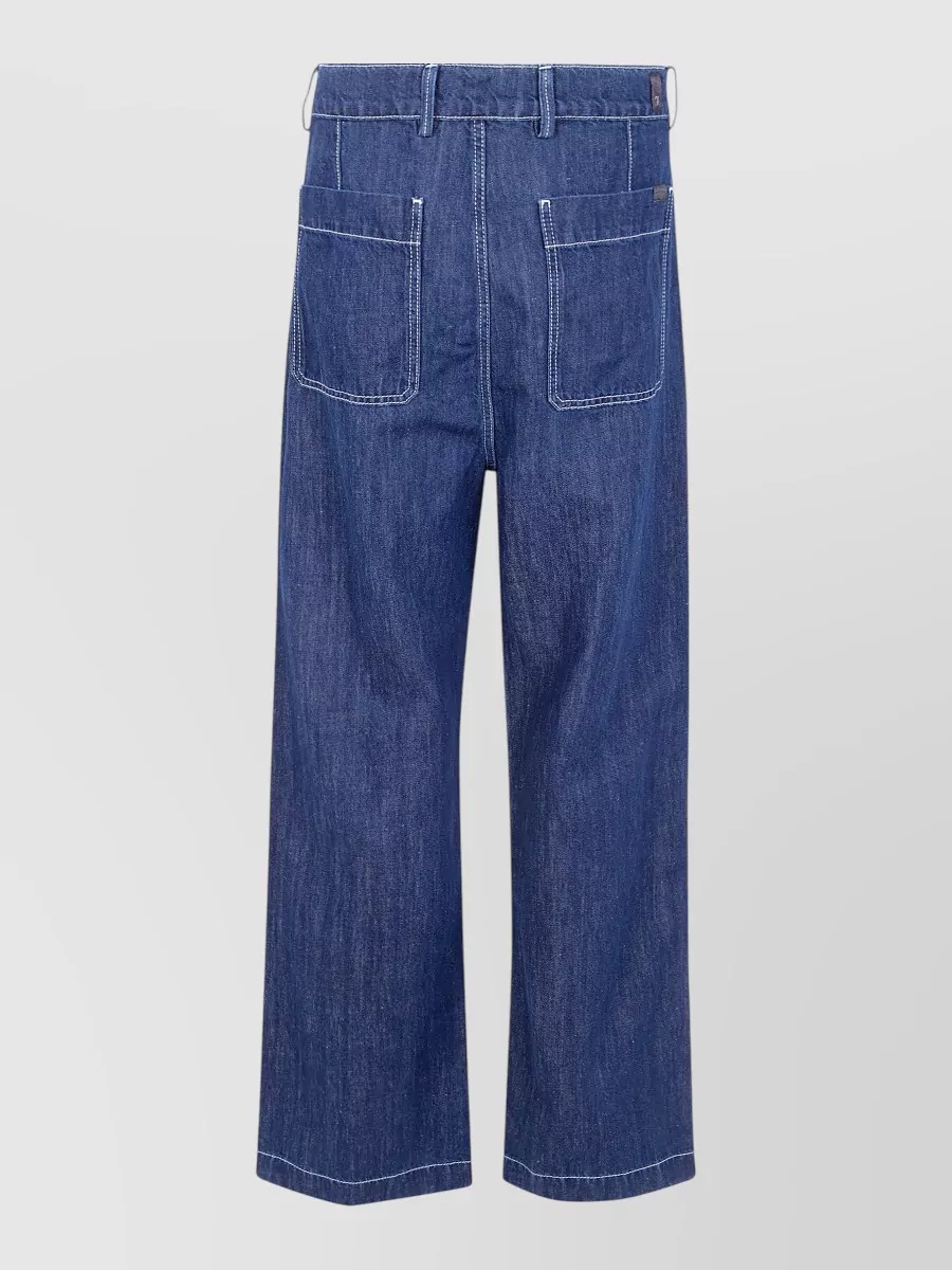 7 For All Mankind Wide-Leg Chino Jeans