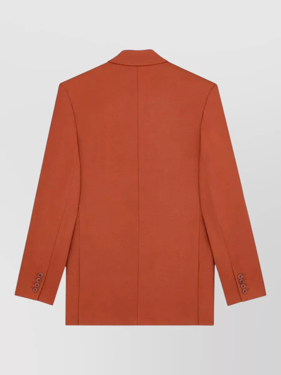 Saint Laurent Virgin Wool Double-Breasted Blazer