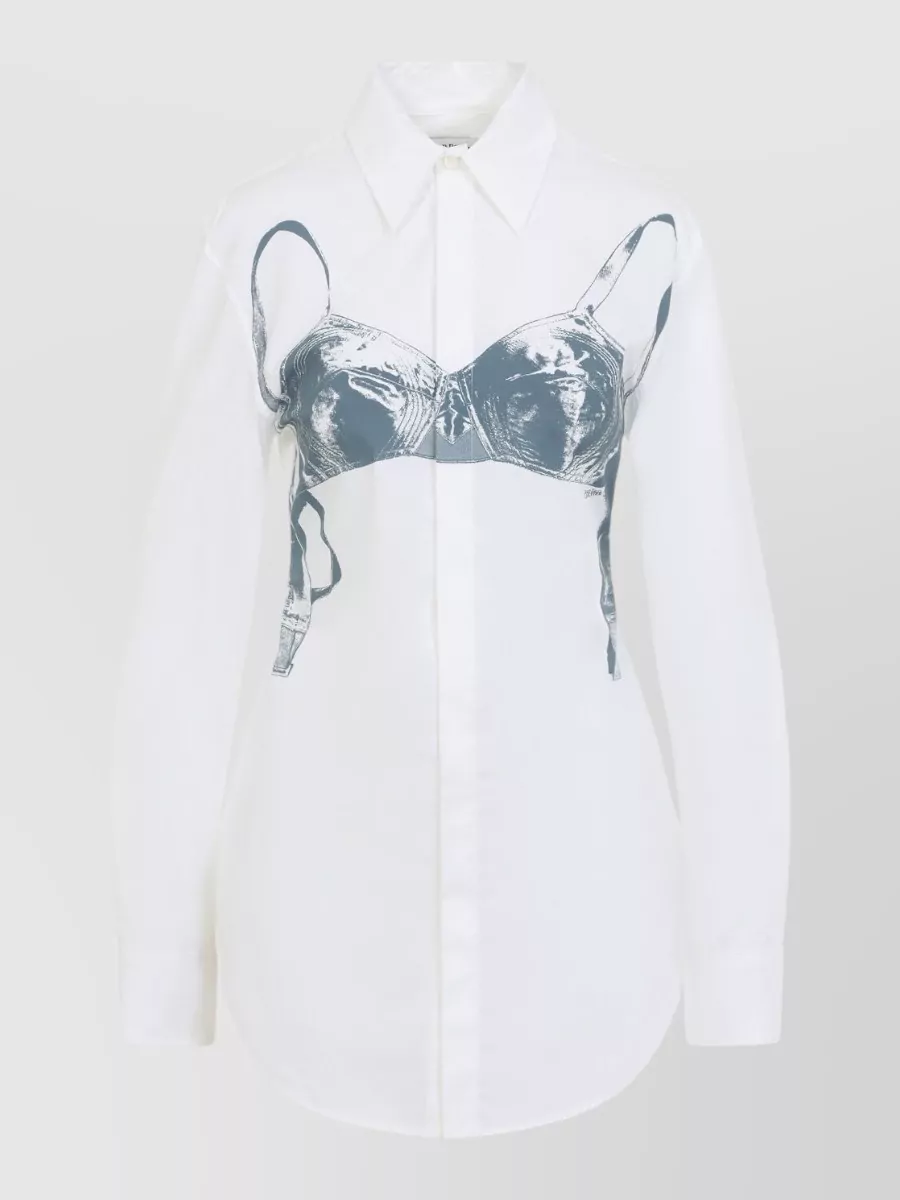 Jean Paul Gaultier Printed Cotton Shirt