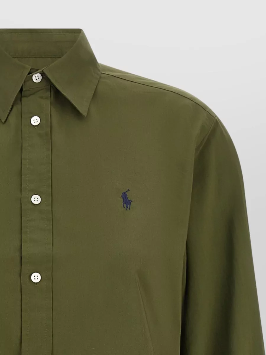 Polo Ralph Lauren Cotton Logo Embroidery Shirt