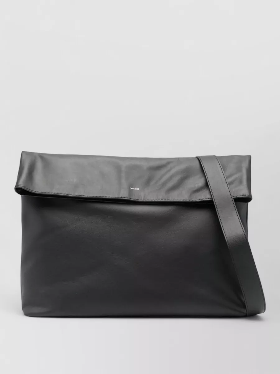 Herskind leather shoulder bag