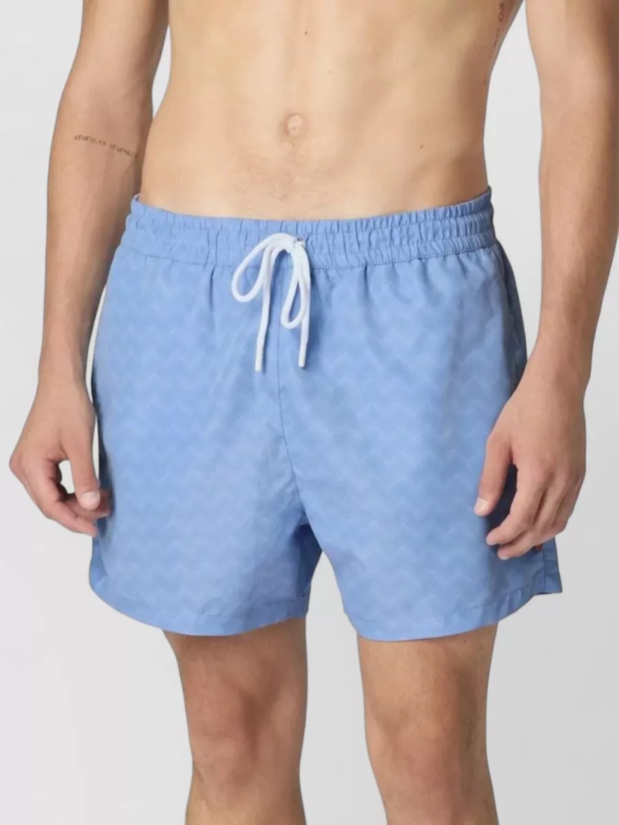 Missoni Printed Medium-Length Swim Shorts