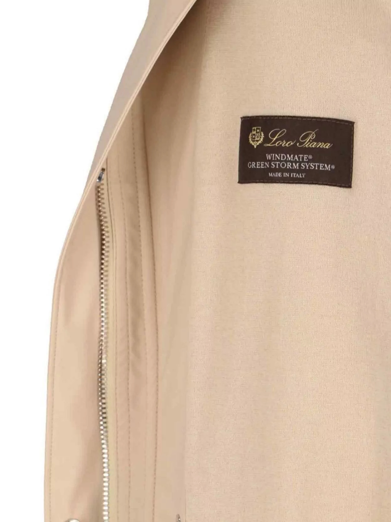 Loro Piana Casual Jacket With Adjustable Waist And Front Pockets