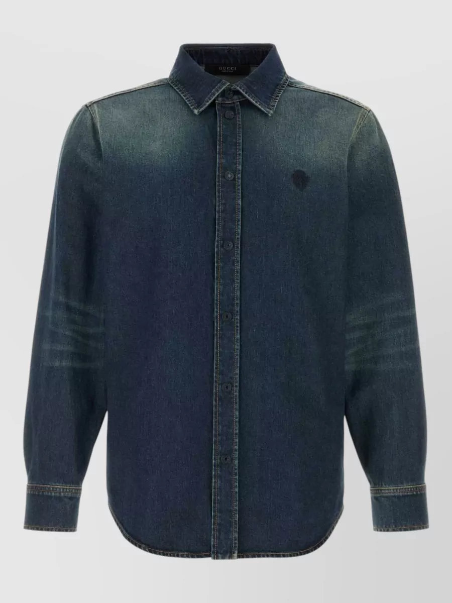 Gucci denim shirt