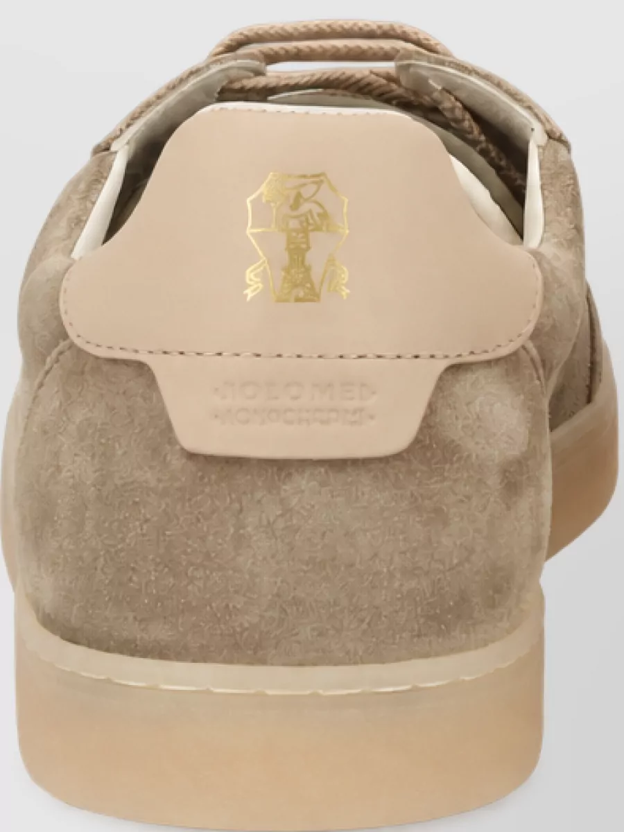 Brunello Cucinelli Leather Lace-Up Sneakers