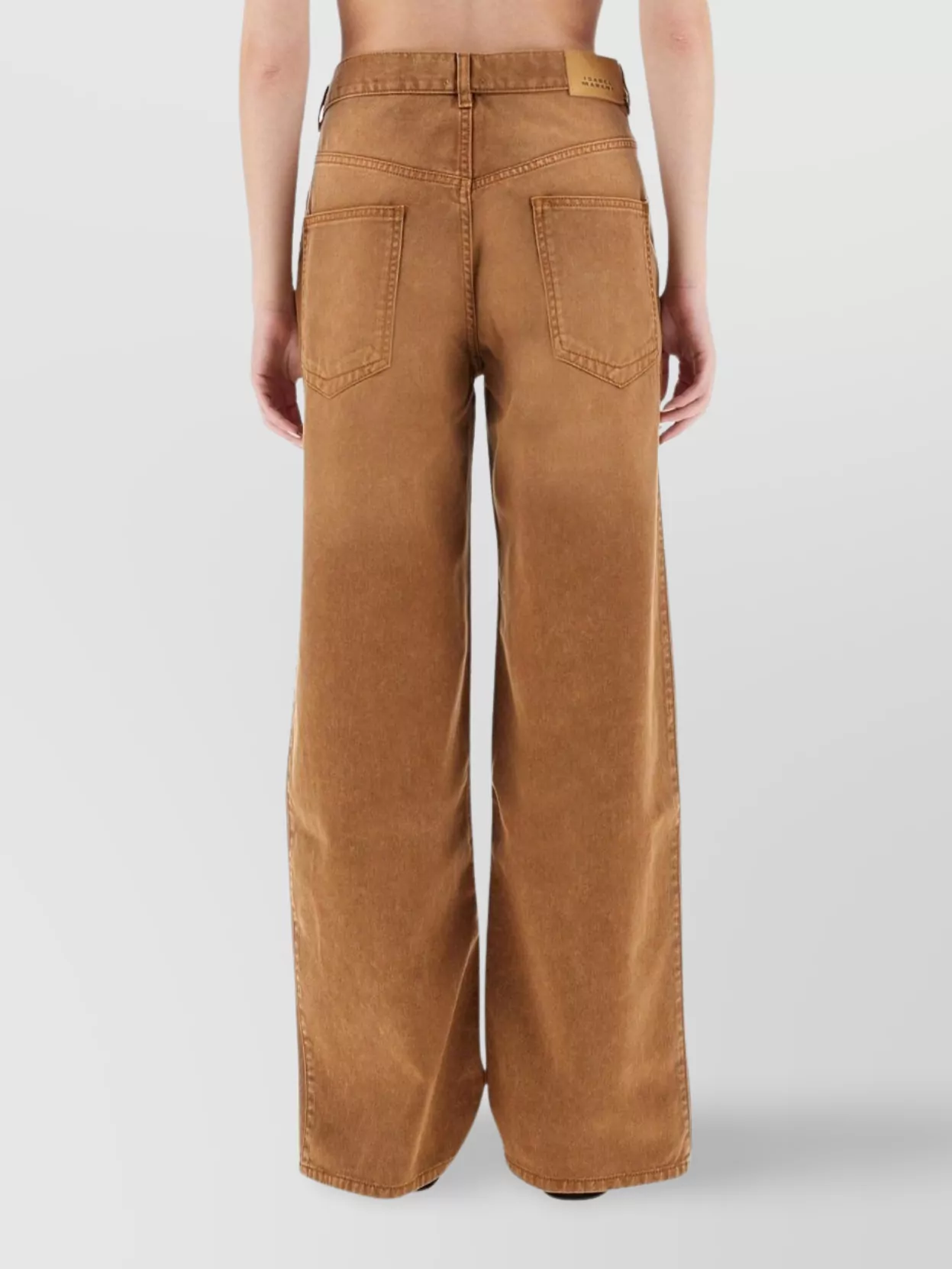 Isabel Marant High Waist Trousers Wide Legs