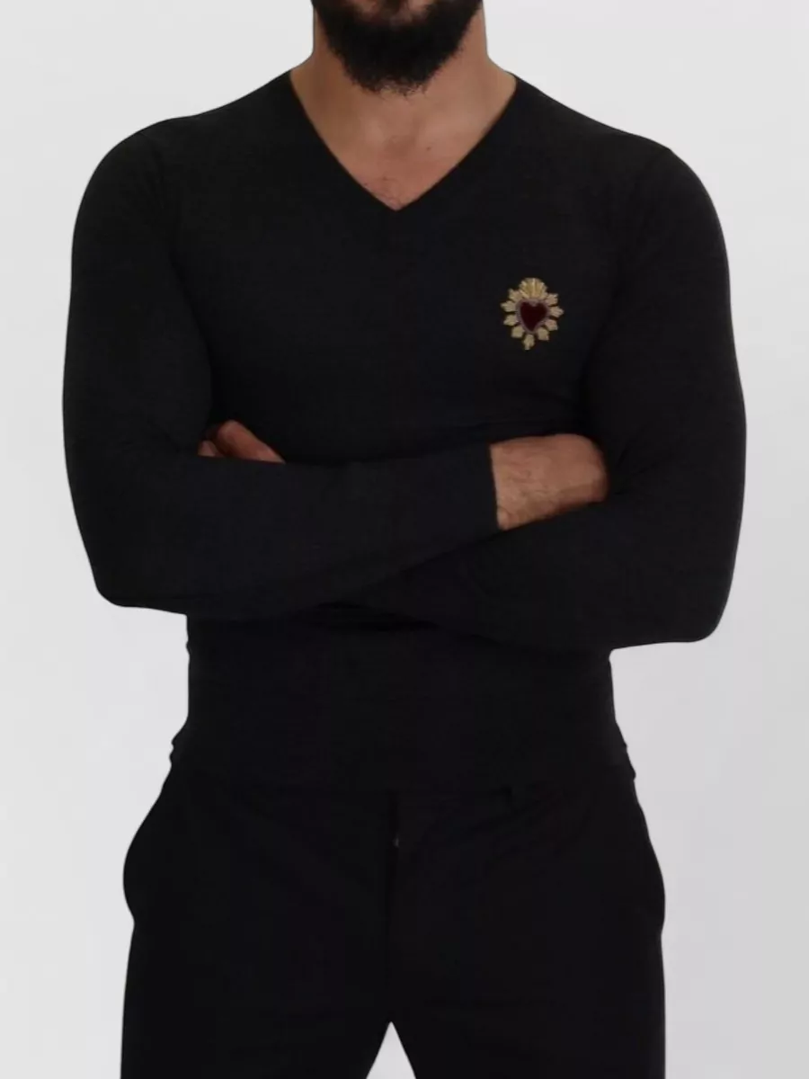 Dolce&Gabbana Cashmere V-Neck Sweater