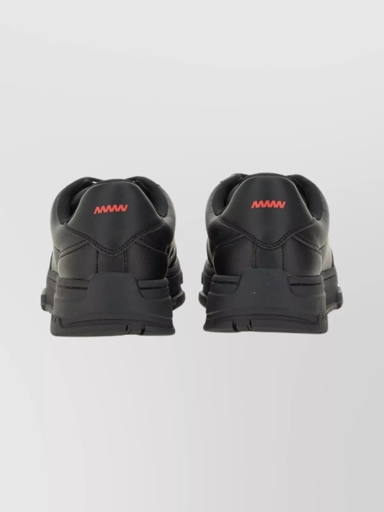 Hugo Round Toe Rubber Sole Sneakers