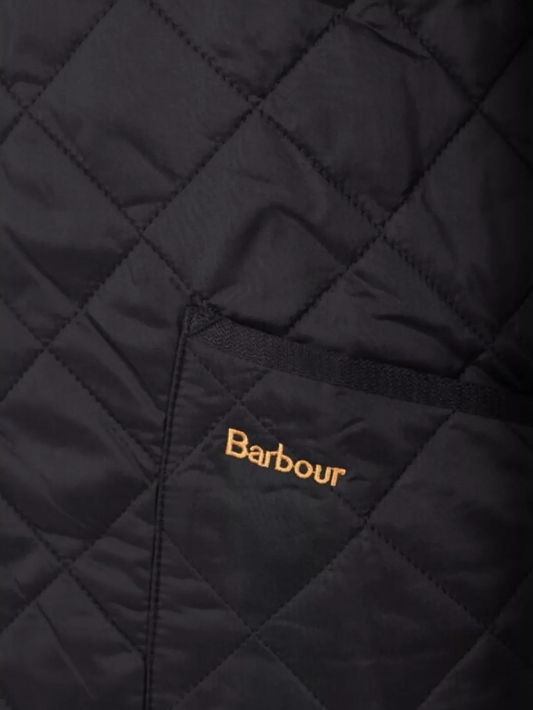 Barbour Quilted Collar Patch Pocket Jacket