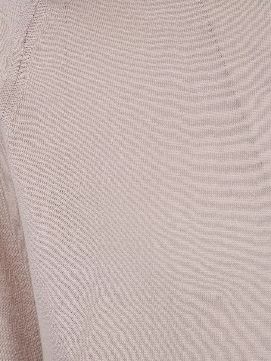 John Smedley Cotton Crewneck Long-Sleeve T-Shirt