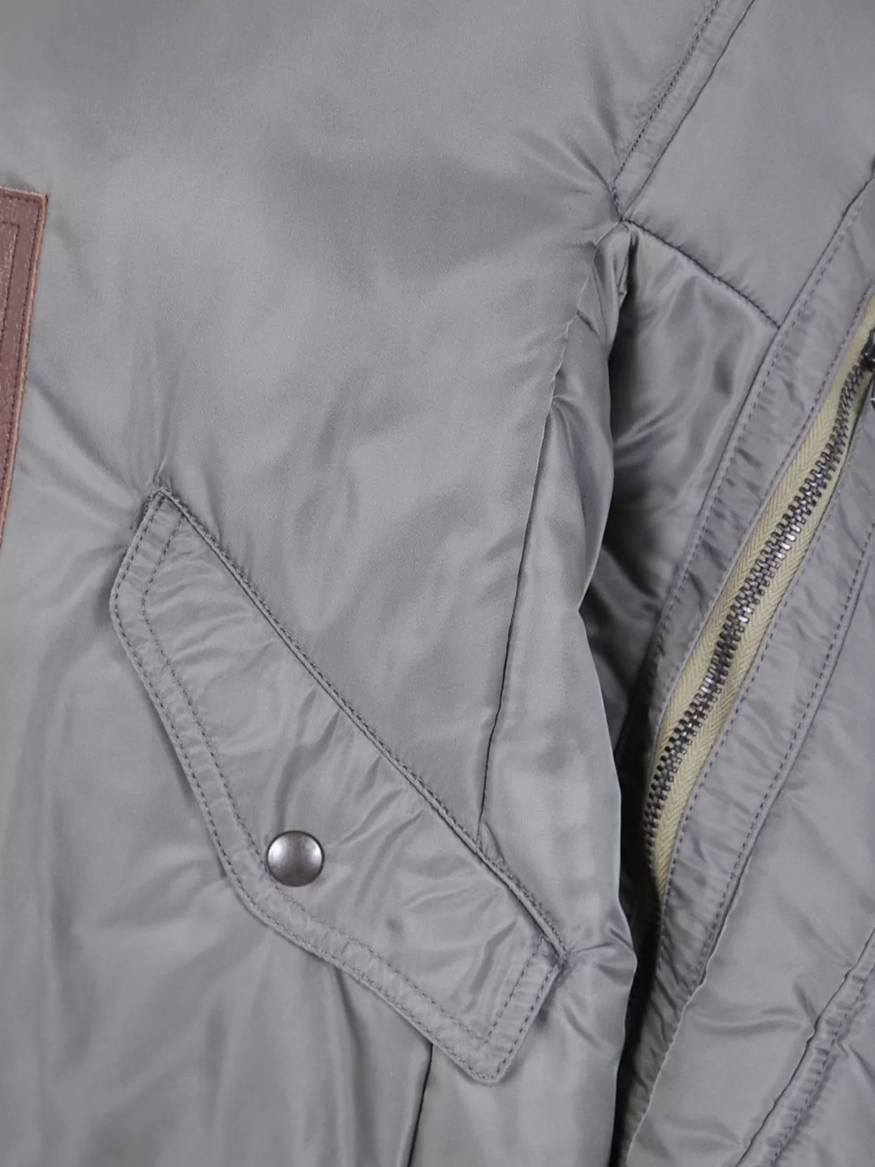 Junya Watanabe Oversized Bomber Jacket Ribbed Cuffs