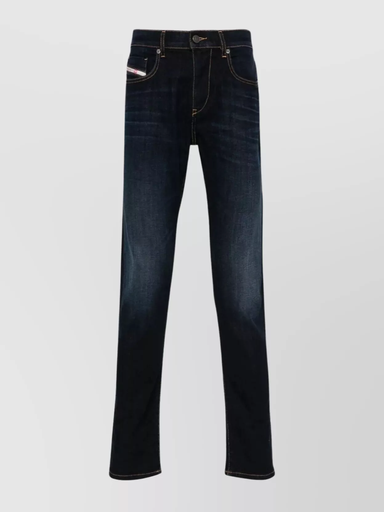 Diesel Structured Five-Pocket Belt Loop Trousers