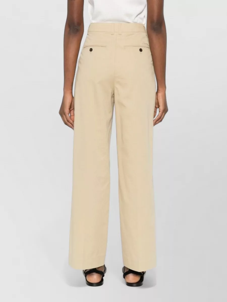 Dunst Pleated Wide-Leg Trousers
