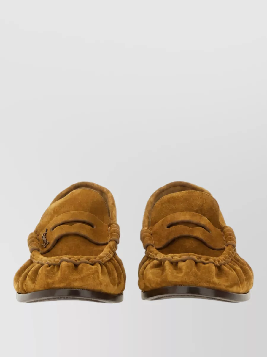 Saint Laurent Leather Loafers