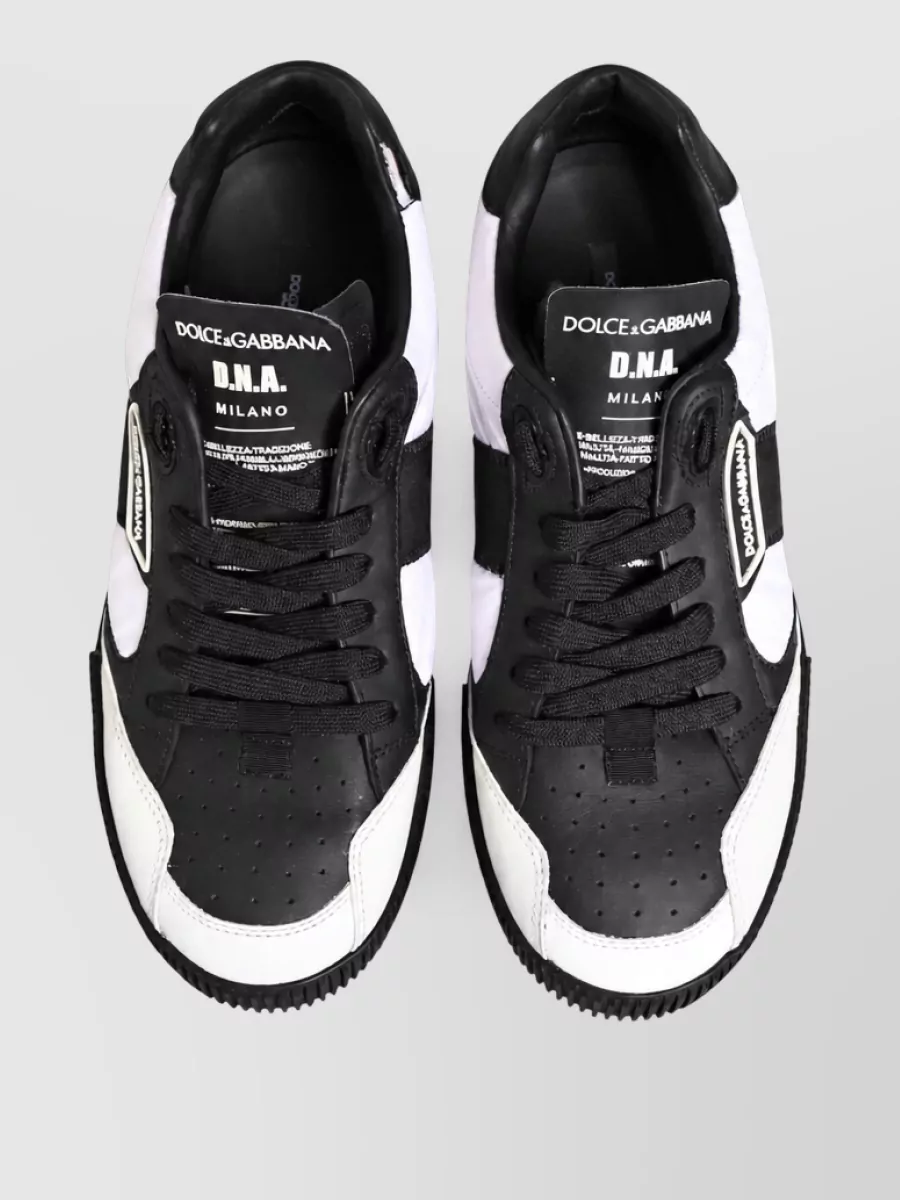 Dolce&Gabbana Leather Low-Top Sneakers