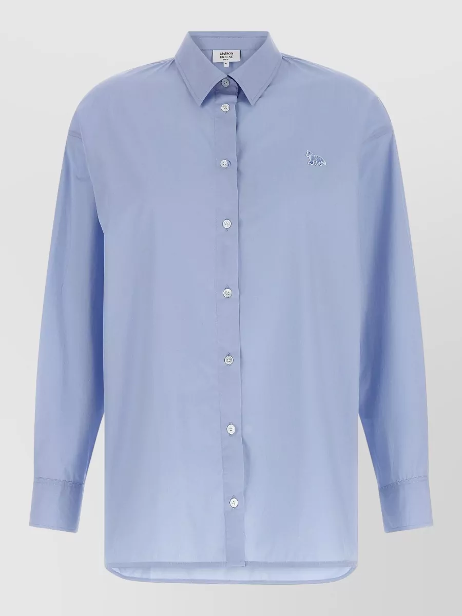 Maison Kitsuné cotton long-sleeve shirt