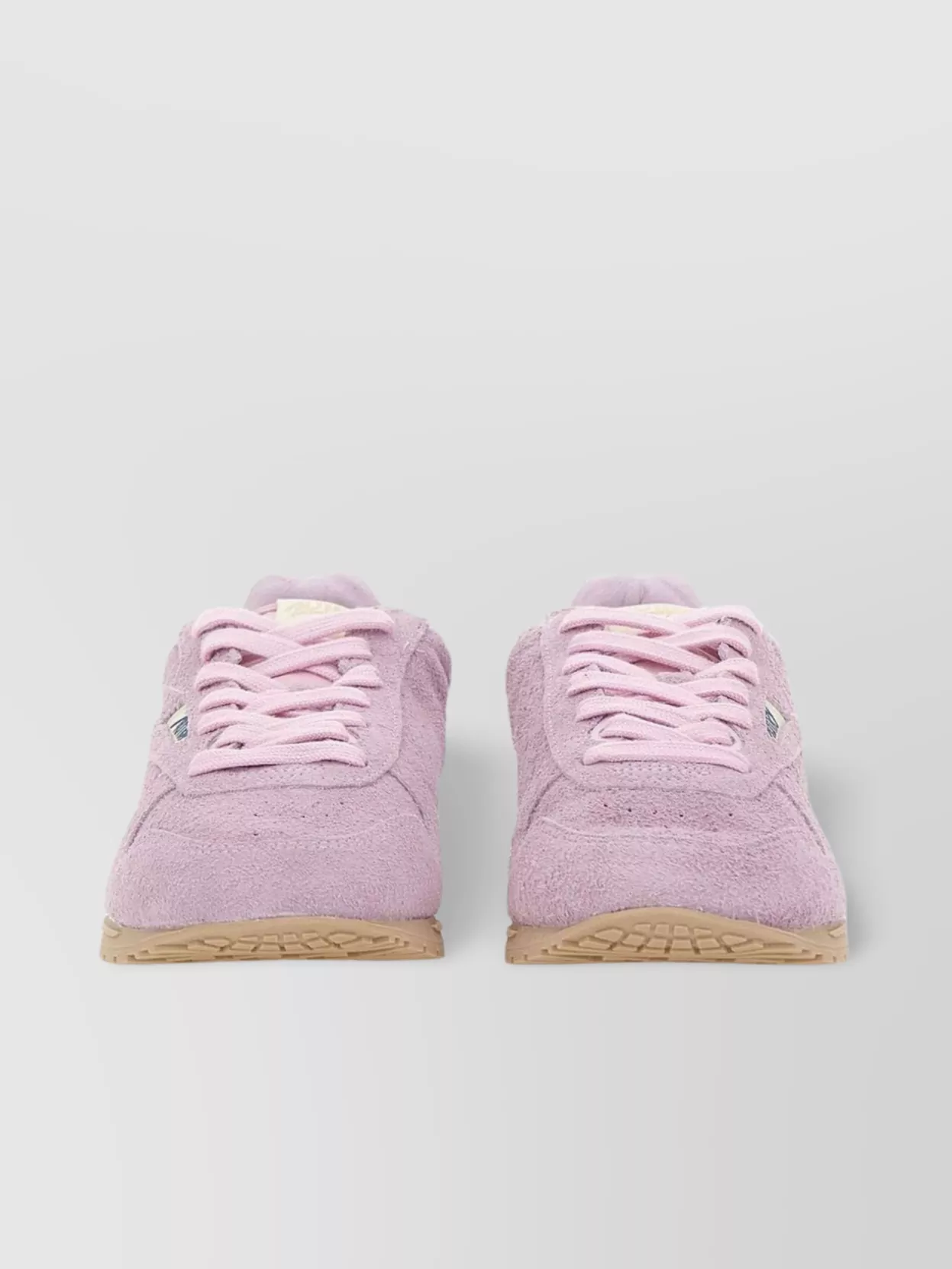 Autry Suede Sneakers With Durable Rubber Sole In Purple