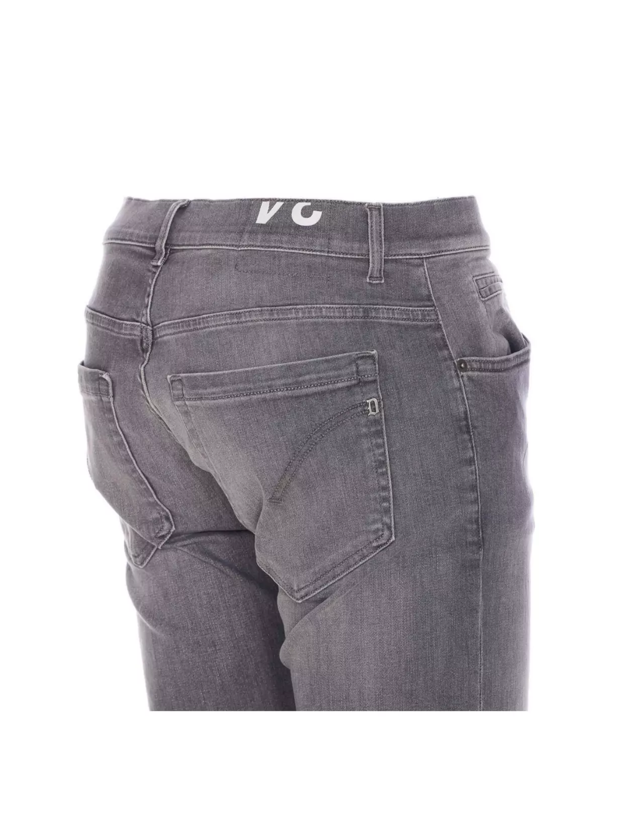 Dondup Straight Leg Trousers Belt Loops