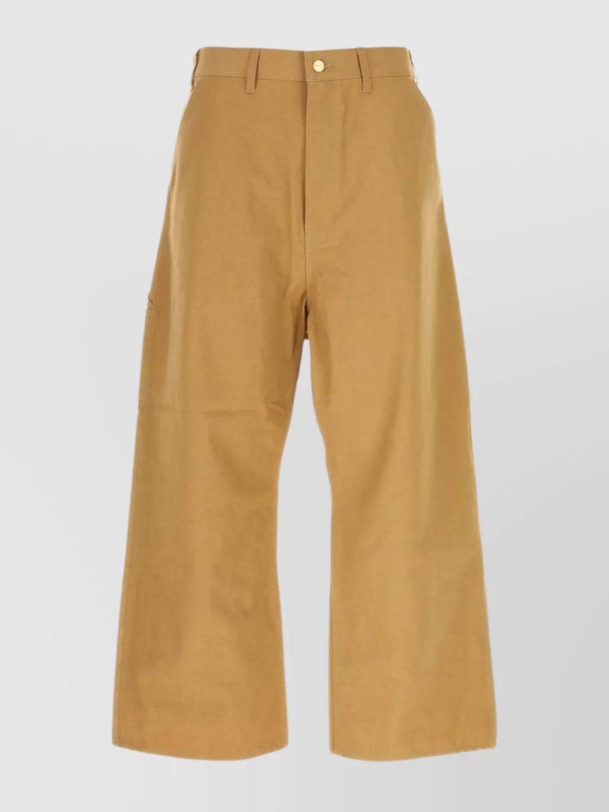 Junya Watanabe Wide Leg Cotton Pant With Slit Pockets In Multi