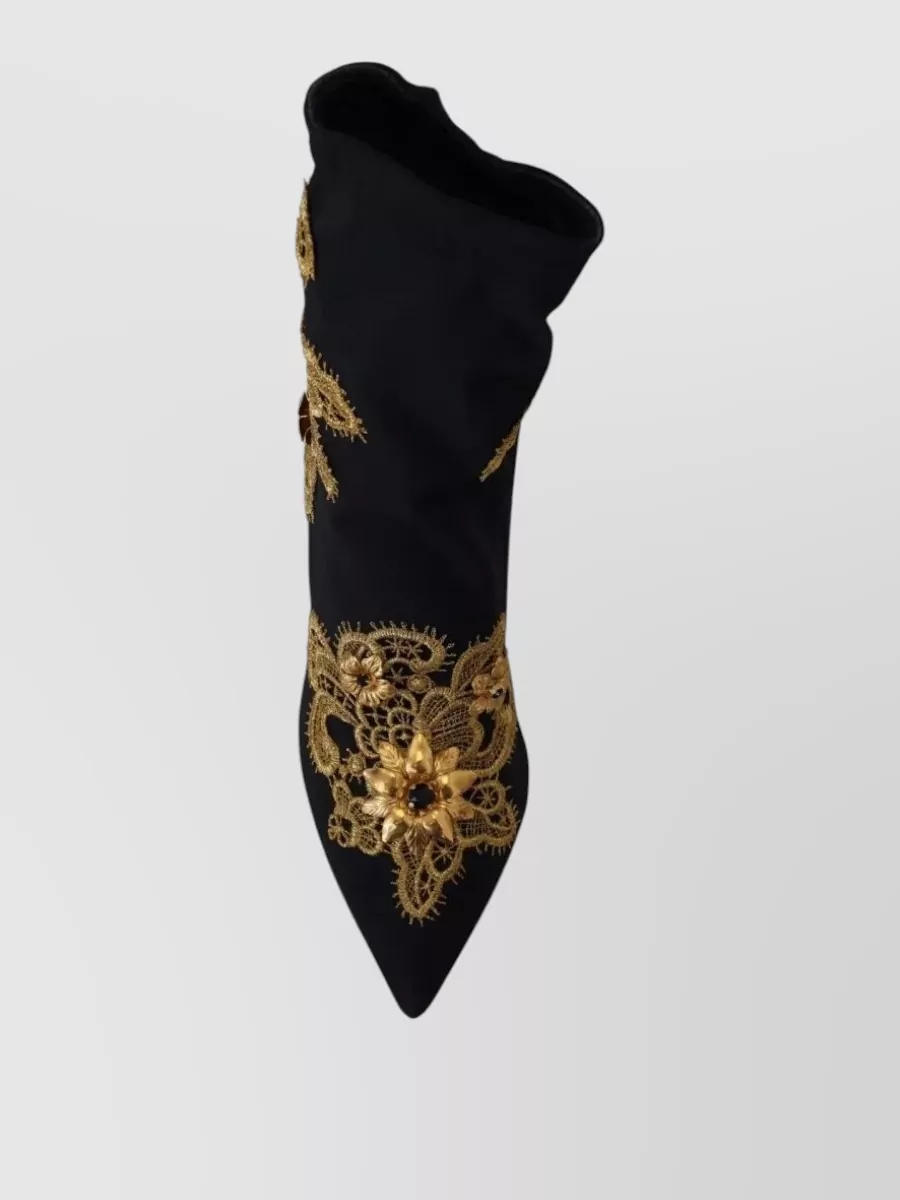 Dolce&Gabbana Embellished Ankle Boots