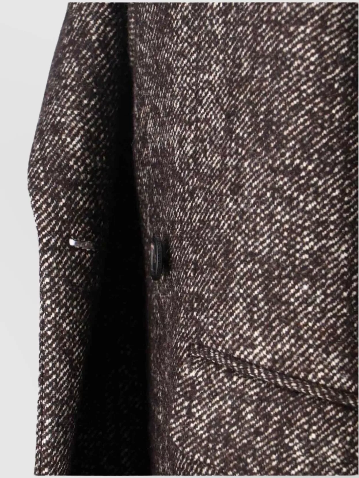 Tagliatore Long Double-Breasted Jacket Pockets