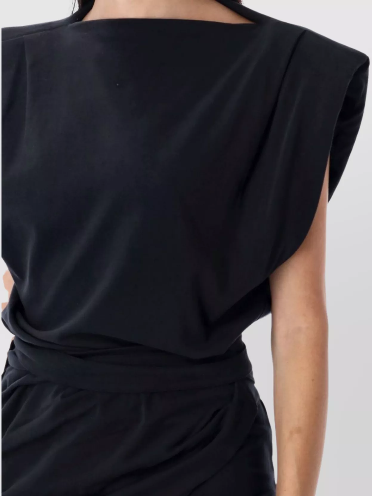 Isabel Marant Mini Dress Draped Detail
