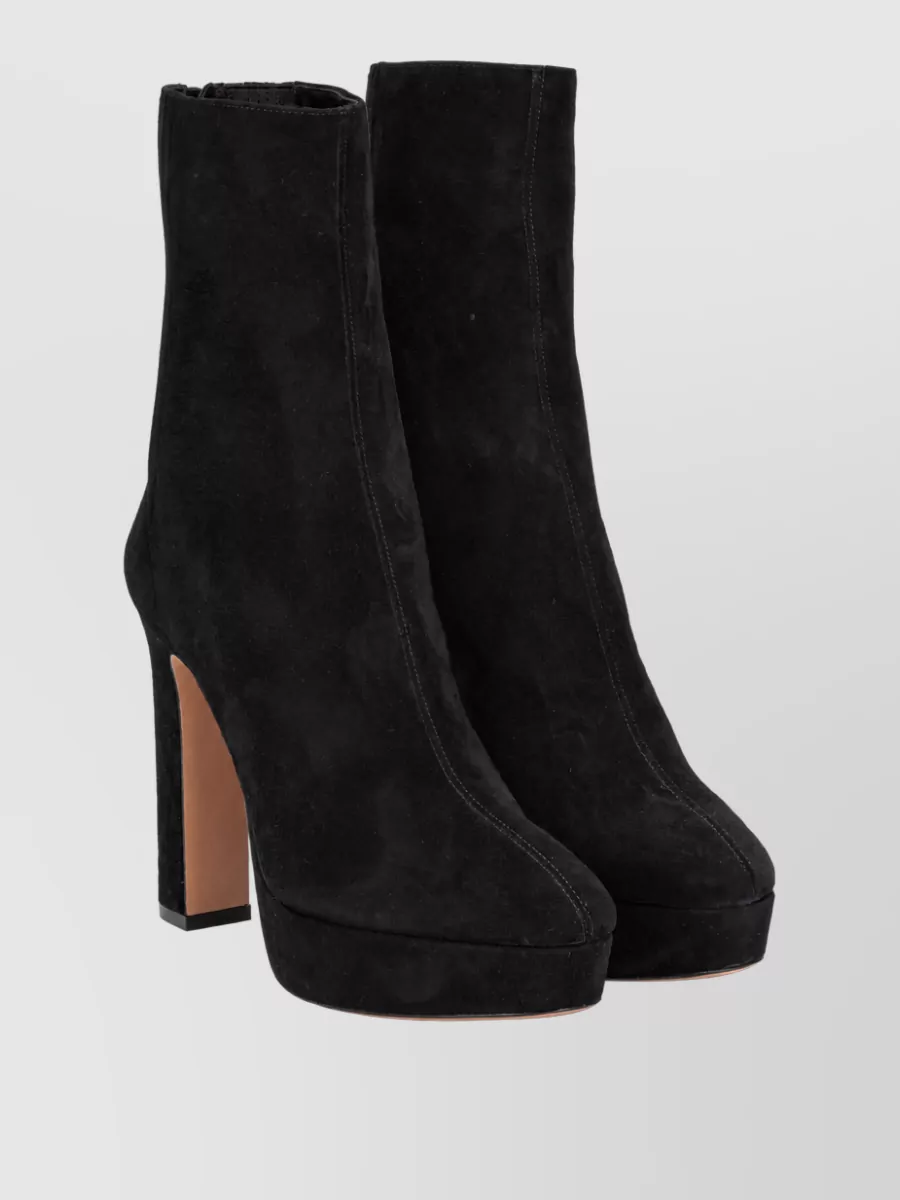 Aquazzura Suede Leather Ankle Boots