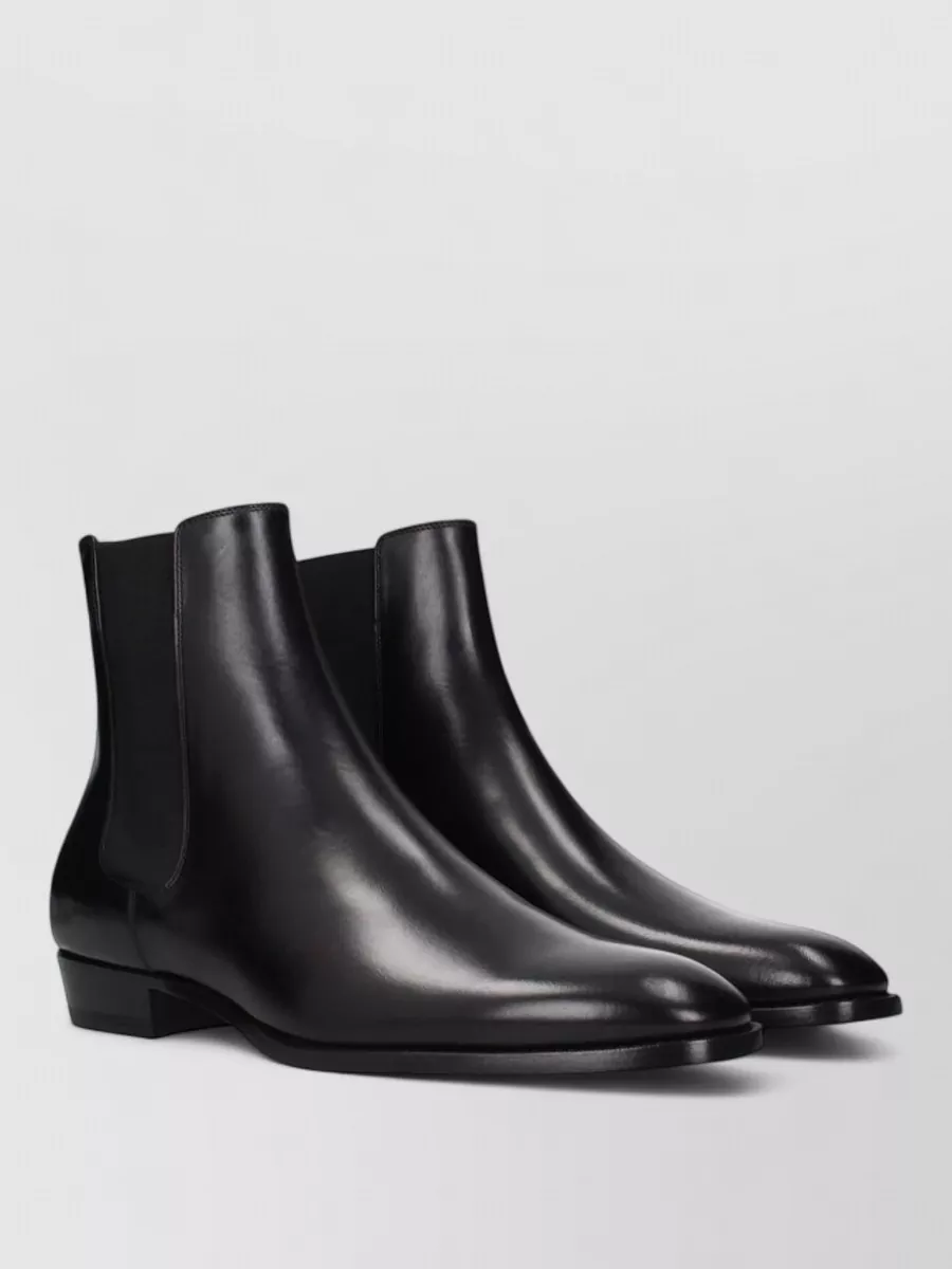 Celine Leather Chelsea Boots