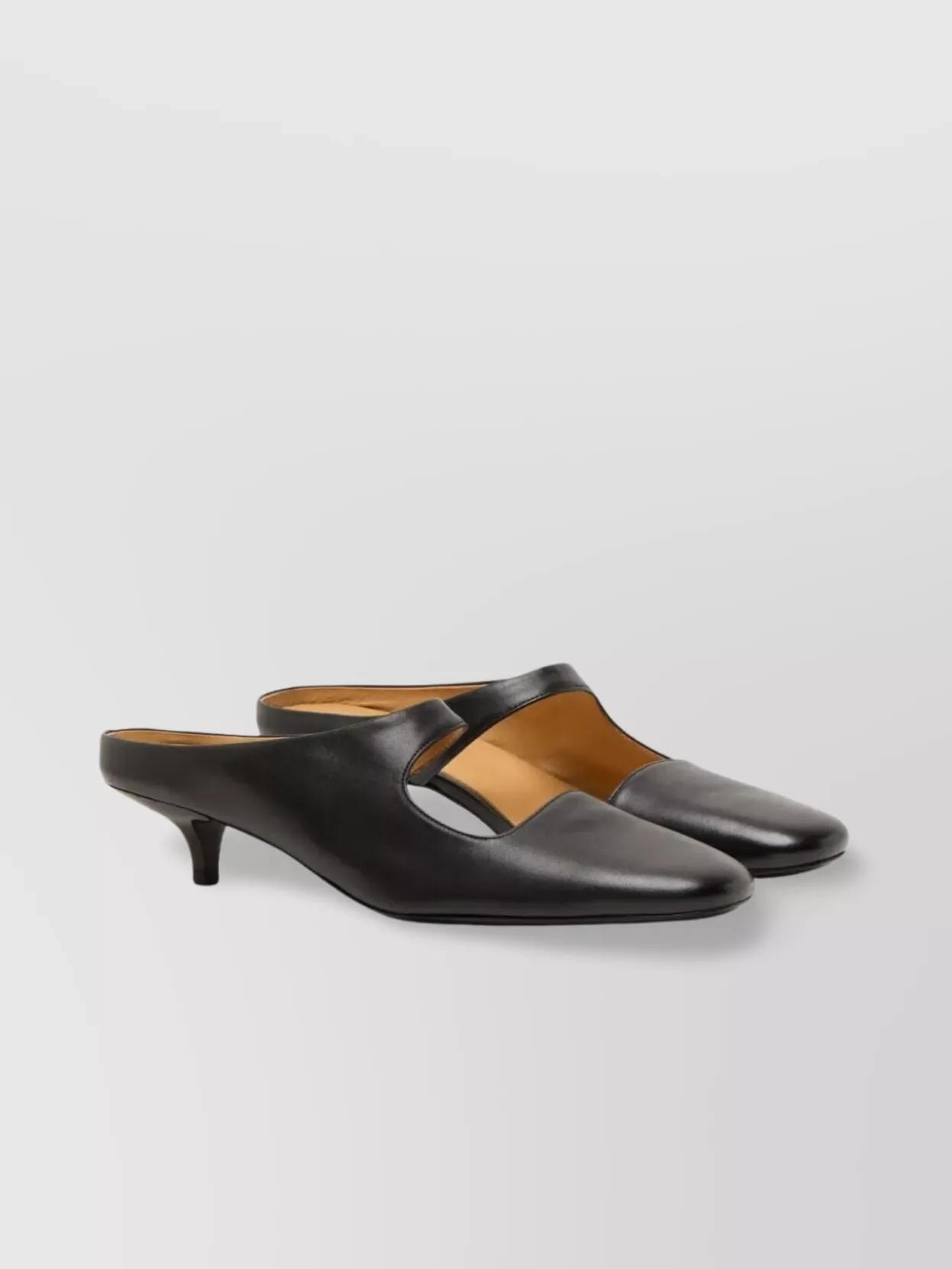 Marsèll Cut-out Kitten Heel Mules
