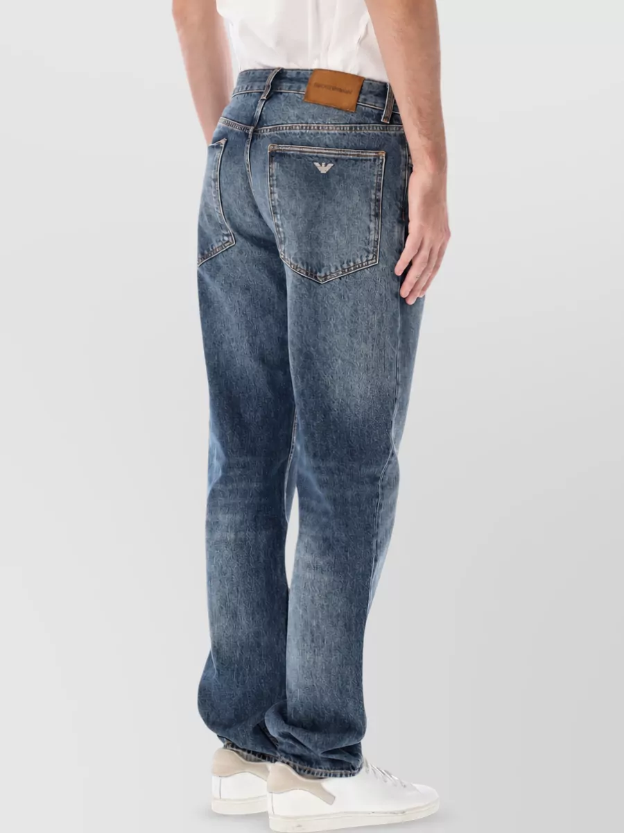 Emporio Armani Denim Straight-Leg Jeans