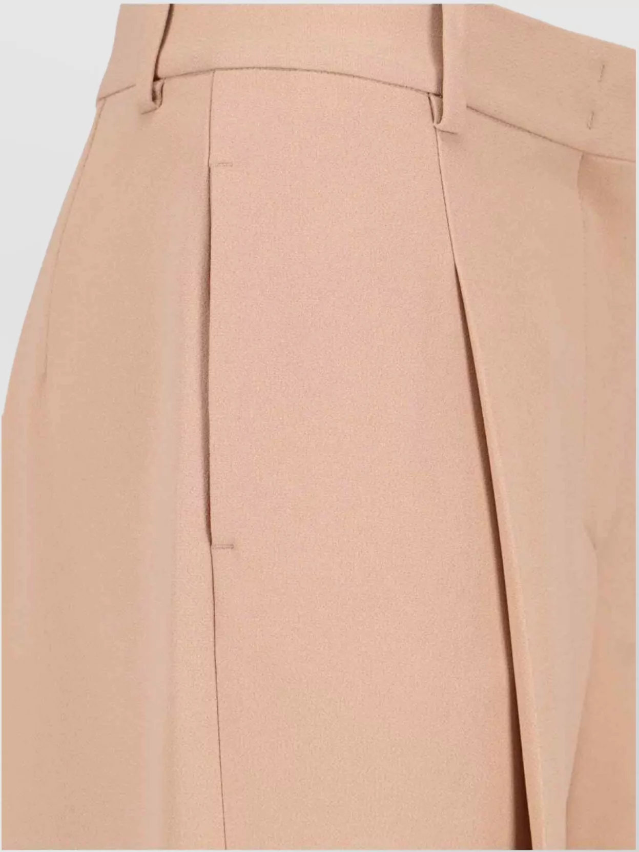Ermanno Scervino Wide Leg Trousers Side Pleats