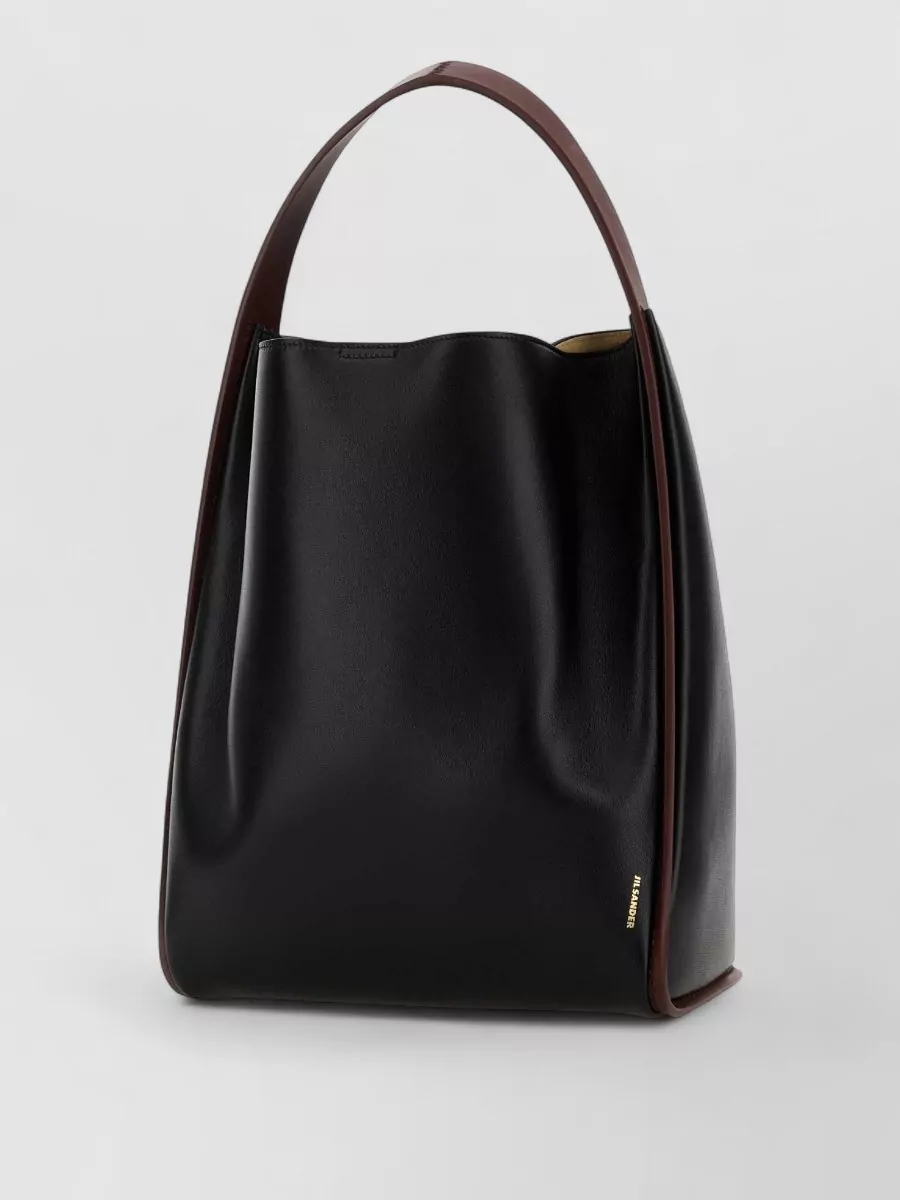 Jil Sander Na Leather Shoulder Bag