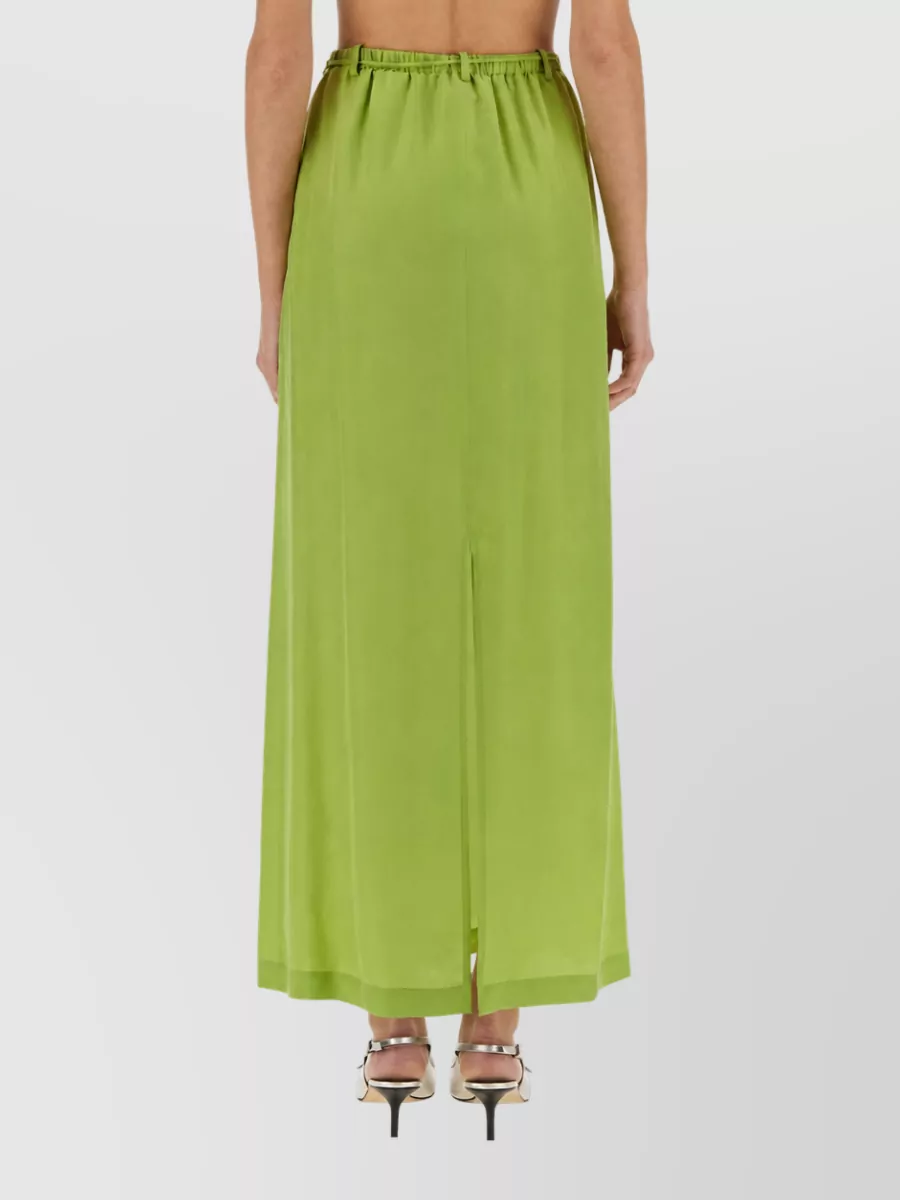 Alysi Silk Maxi Skirt