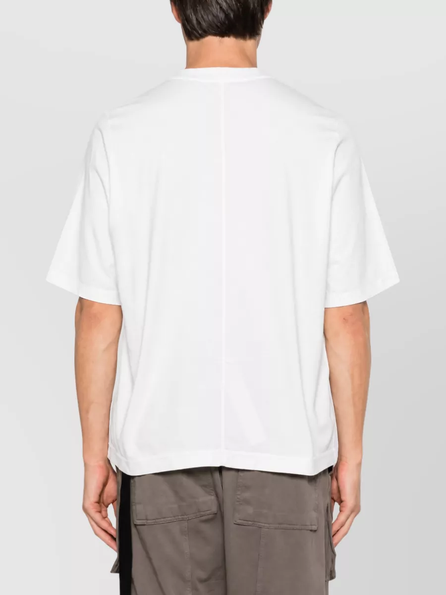 Rick Owens Drkshdw Ribbed Cotton Short-Sleeve T-Shirt