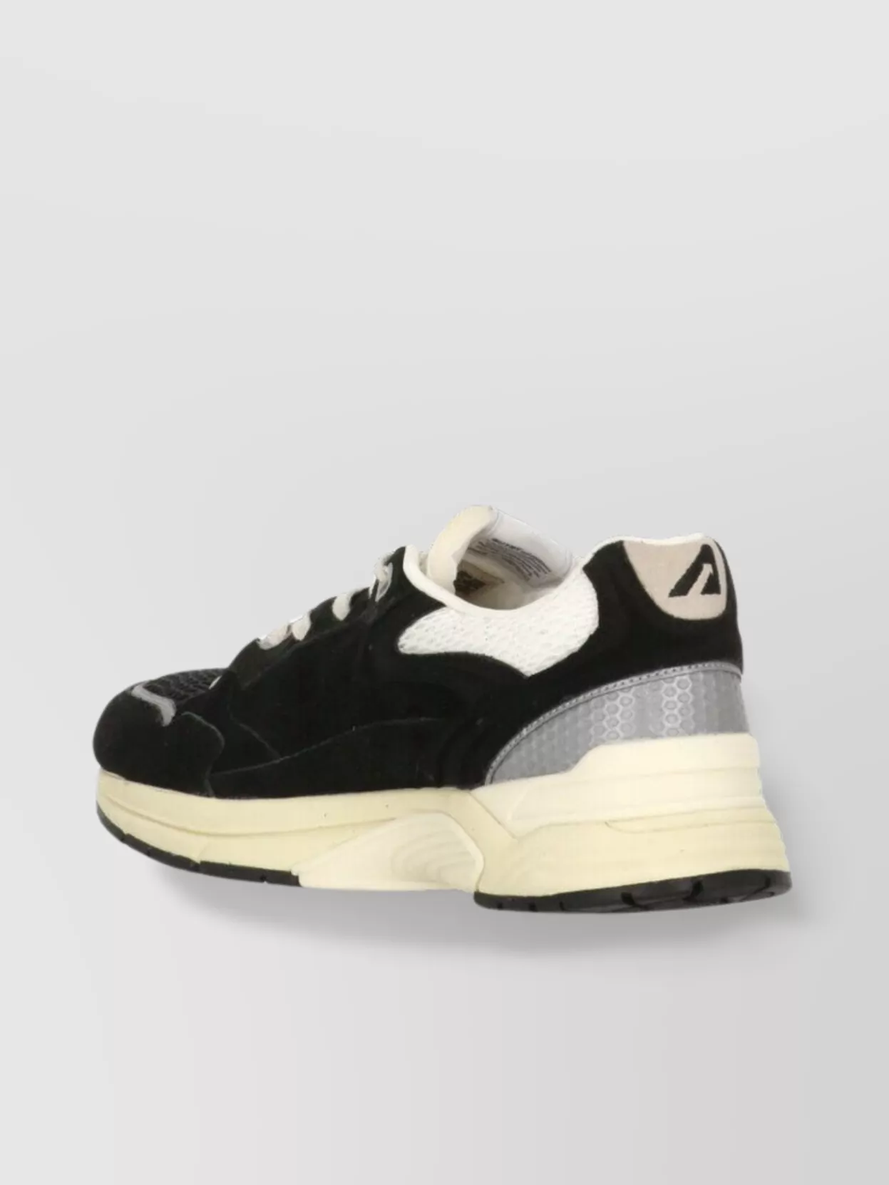 Autry Hyperway Sneakers With Front Lacing And Logo Details In Black