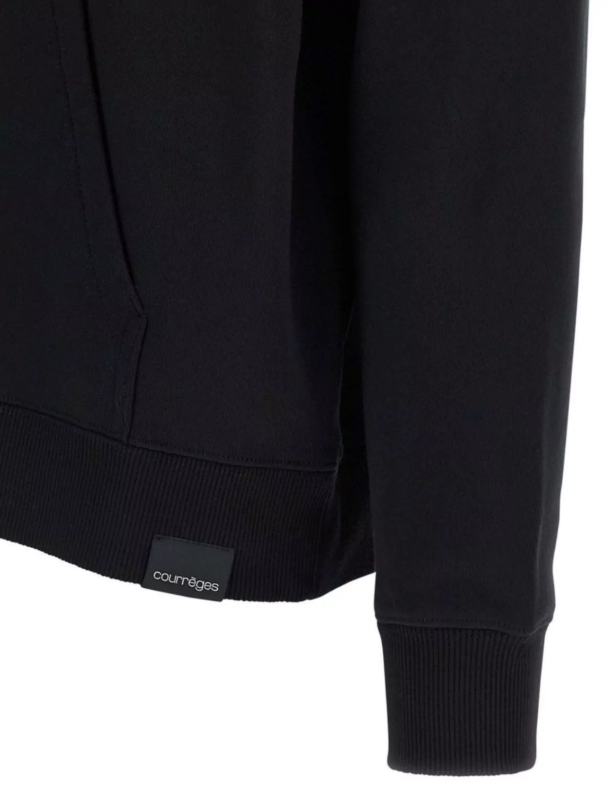 Courrèges Hoodie And Scarf Set Front Pocket