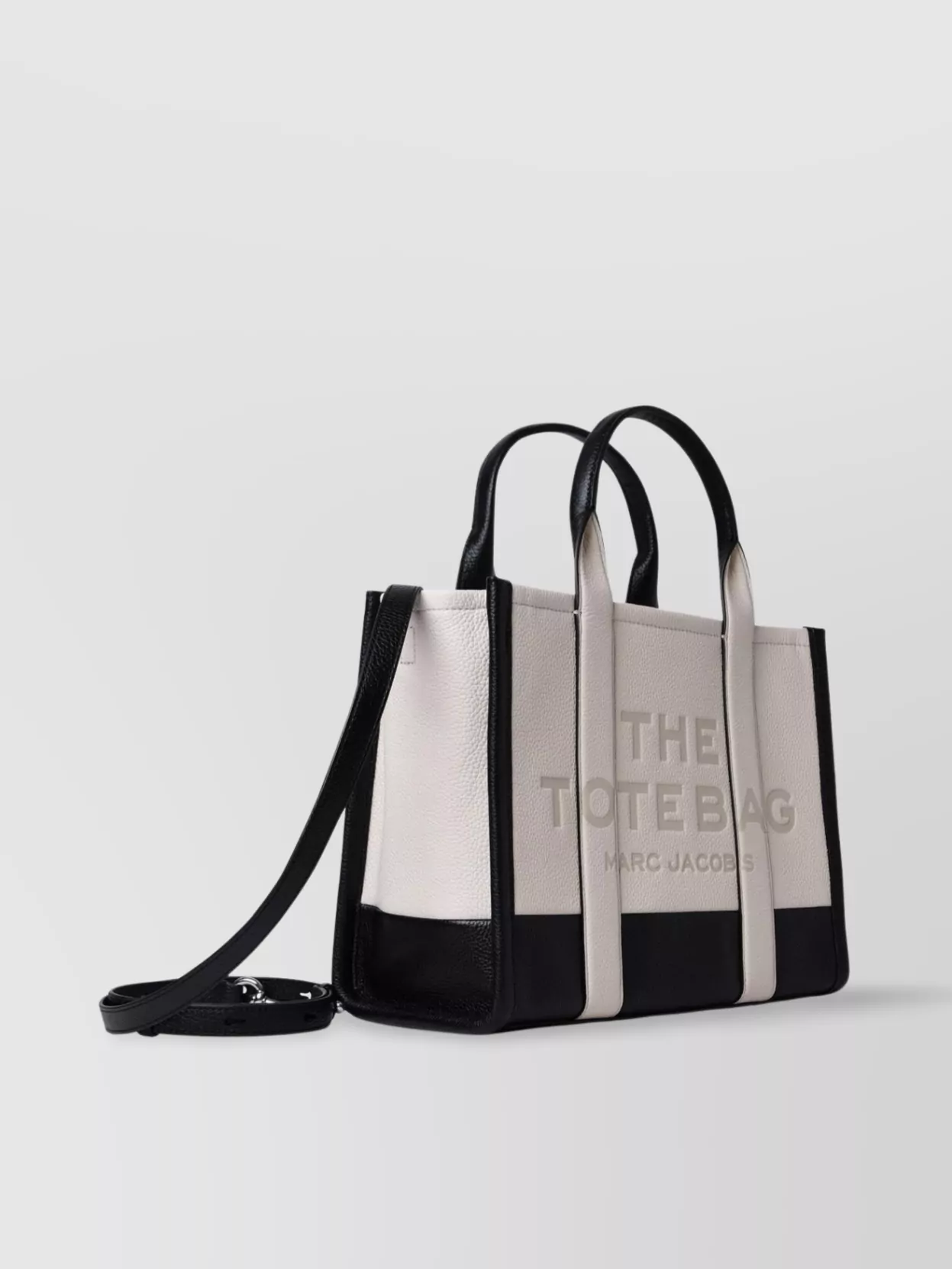 Marc Jacobs Rectangular Shape Tote Bag With Two-tone Design