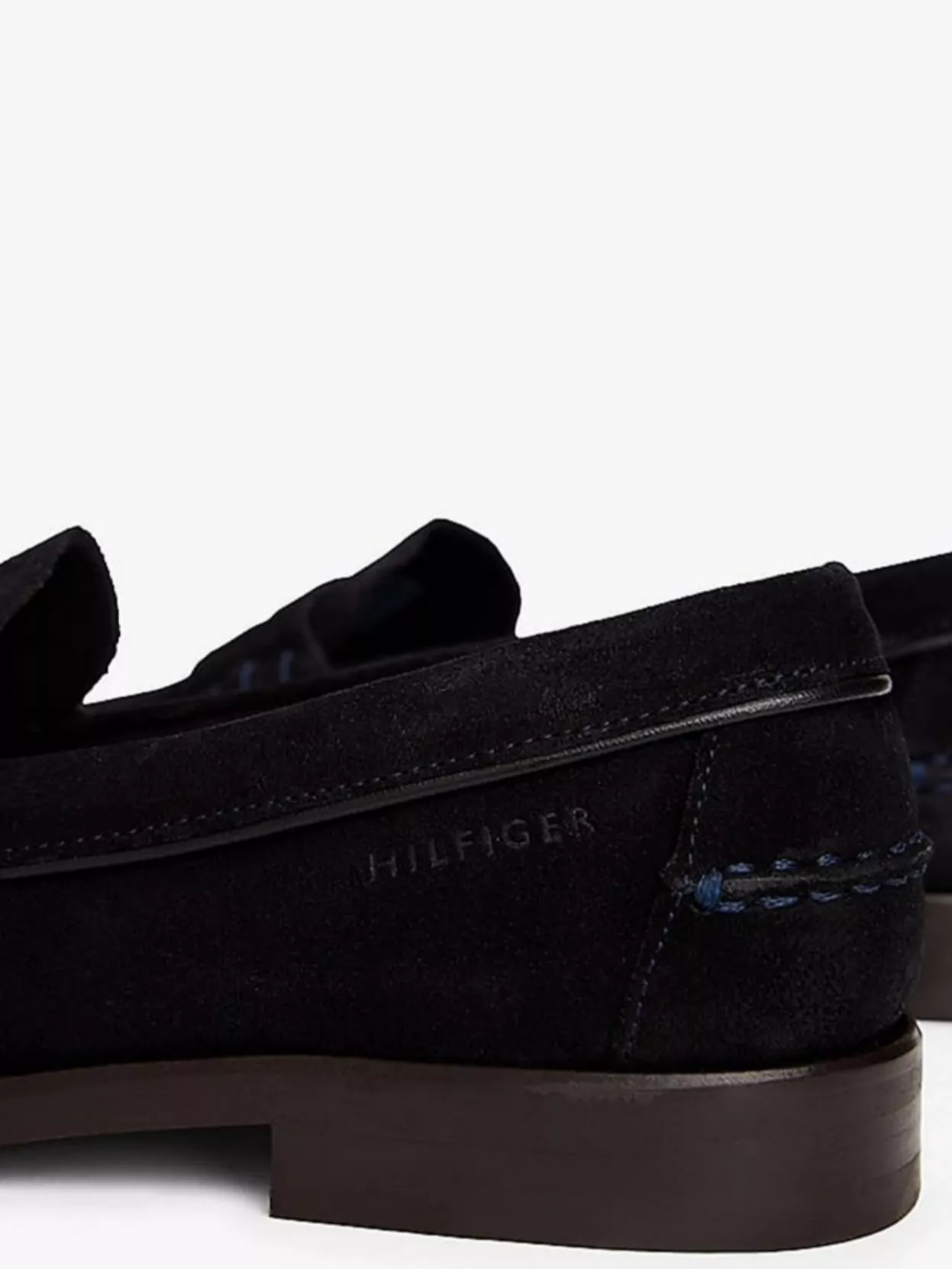 Tommy Hilfiger Loafer With Round Toe And Suede Finish