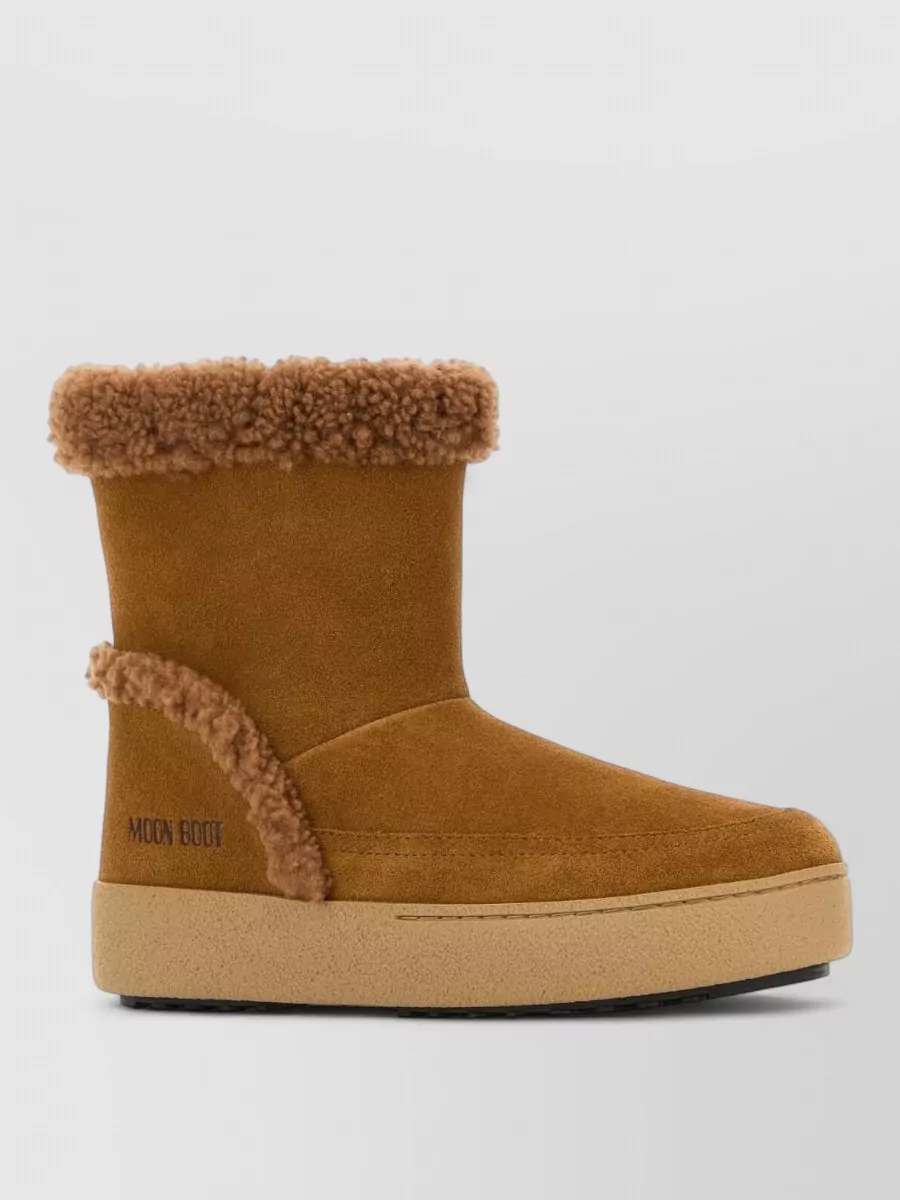 Moon Boot suede ankle boots