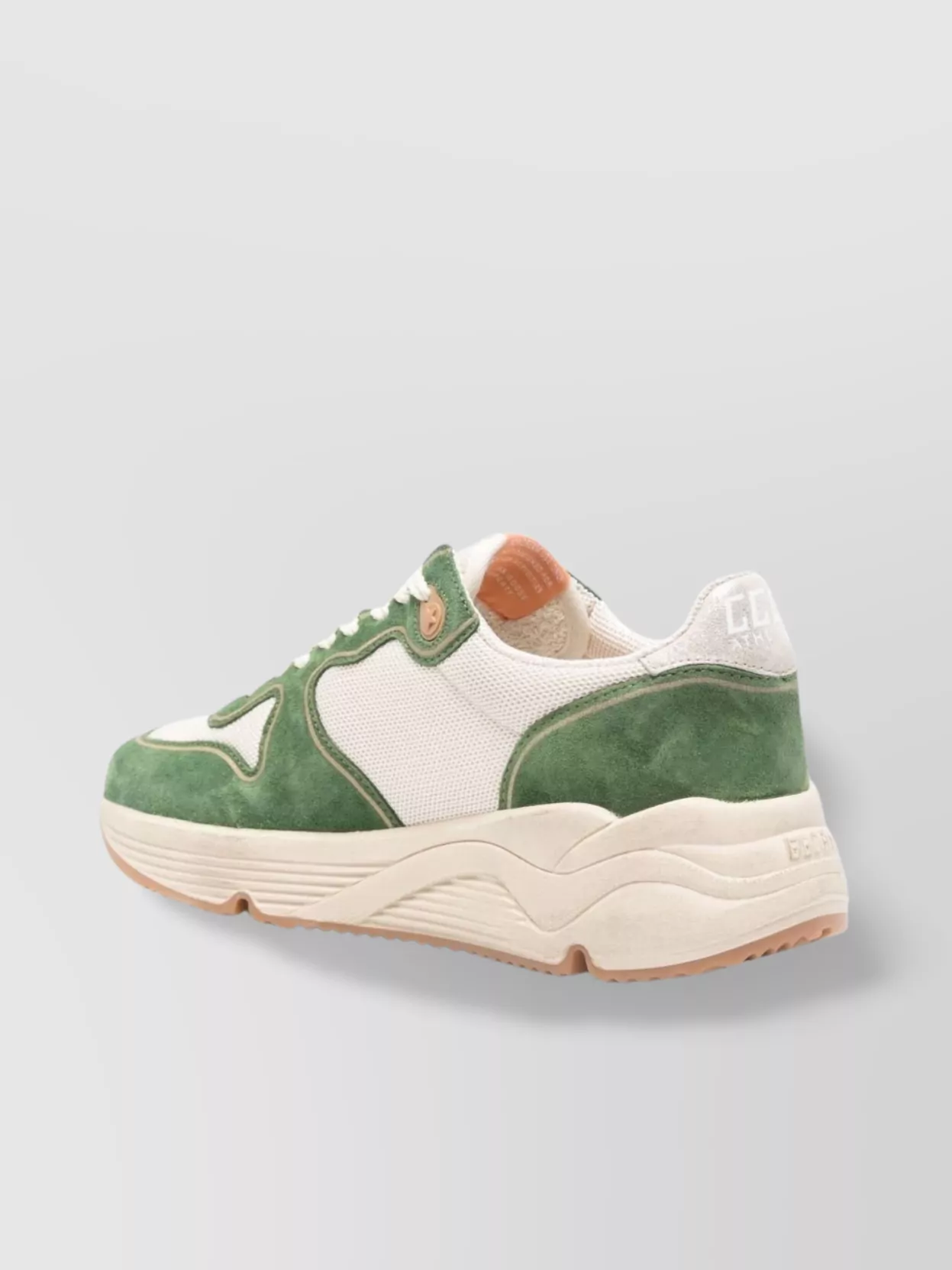 Golden Goose Low Top Sneakers With Mesh And Suede