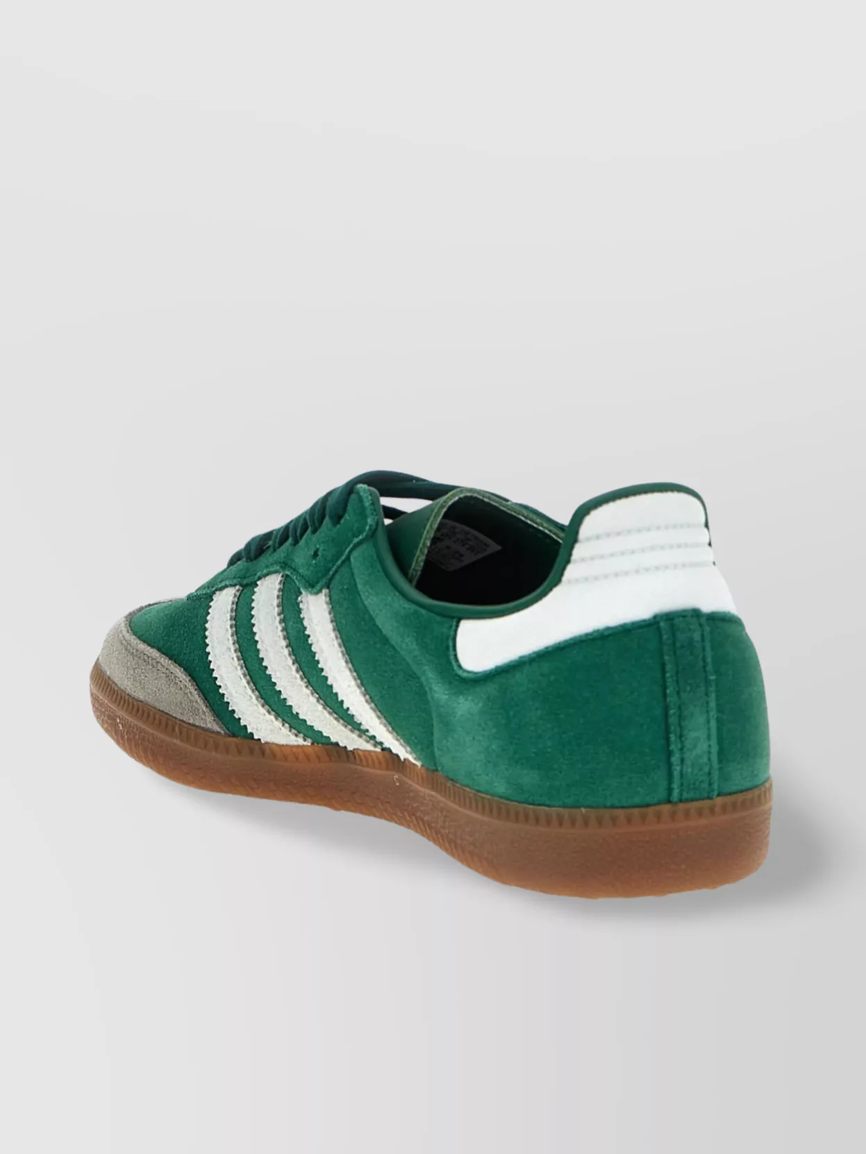 Adidas Originals Suede Sneakers With Rubber Sole And Striped Design