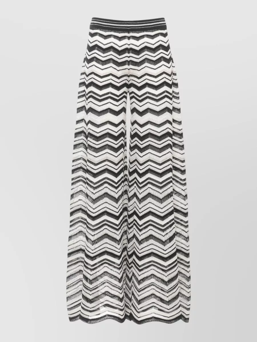 D.exterior Geometric-pattern full skirt