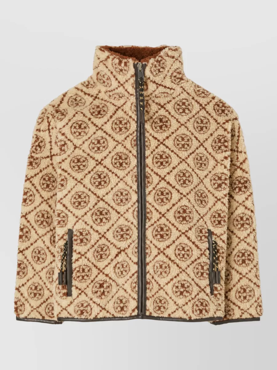 Tory Burch Fleece oversized jacket