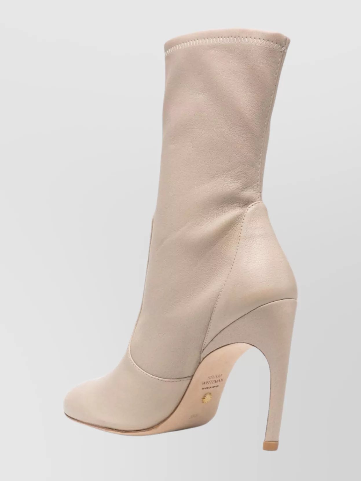Stuart Weitzman Ankle Boots With Almond Toe Design