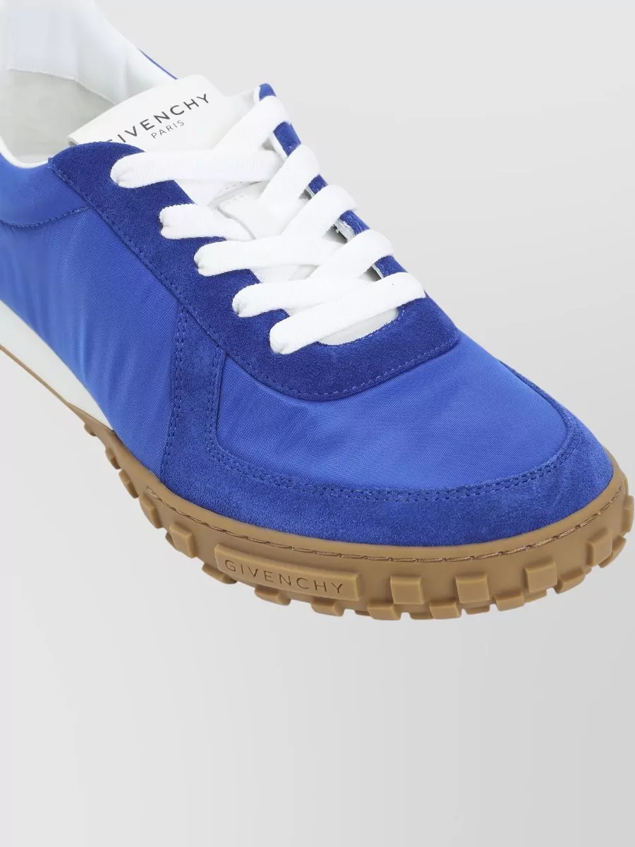 Givenchy Low Top Sneakers Round Toe Rubber Sole