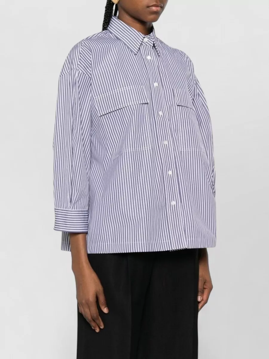 Brunello Cucinelli Striped Cotton Shirt