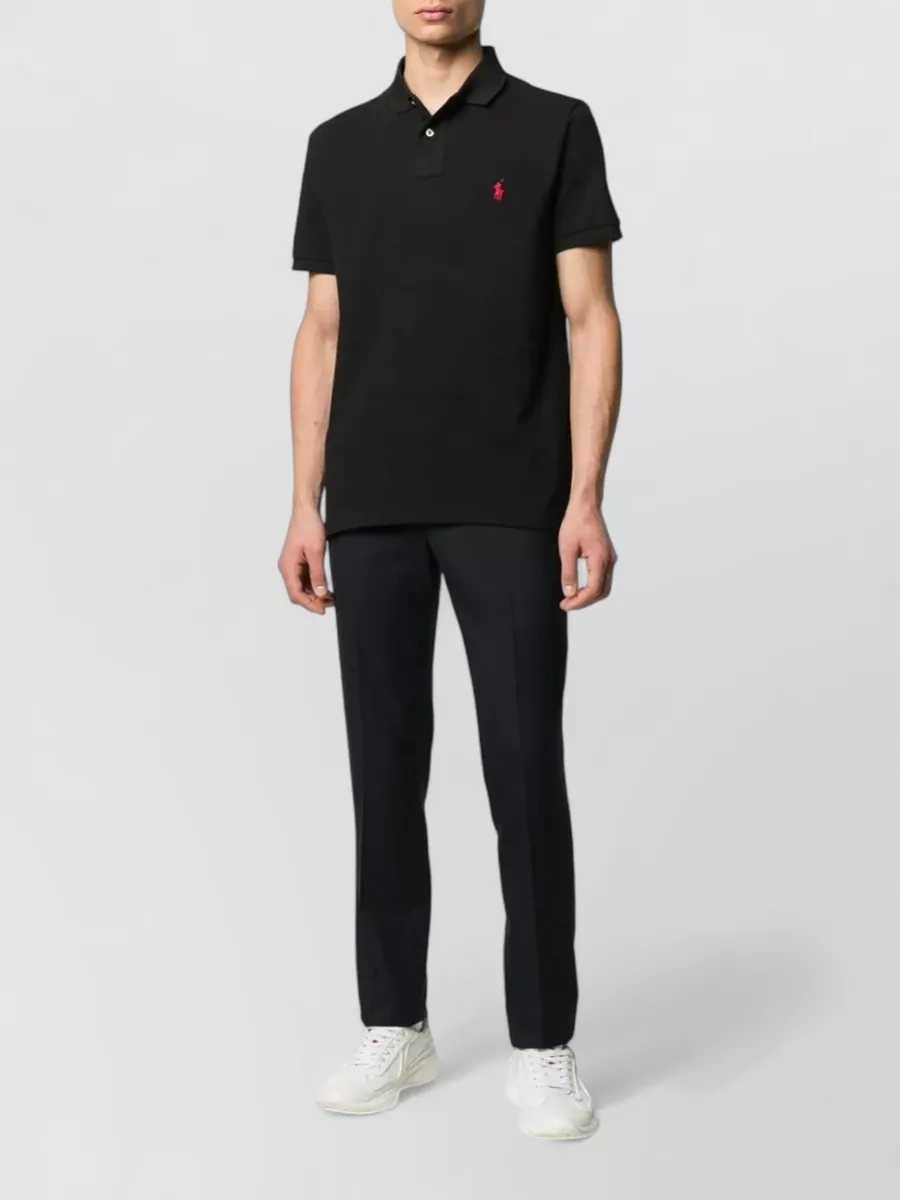 Polo Ralph Lauren Short Sleeve Knit Polo Collar Shirt