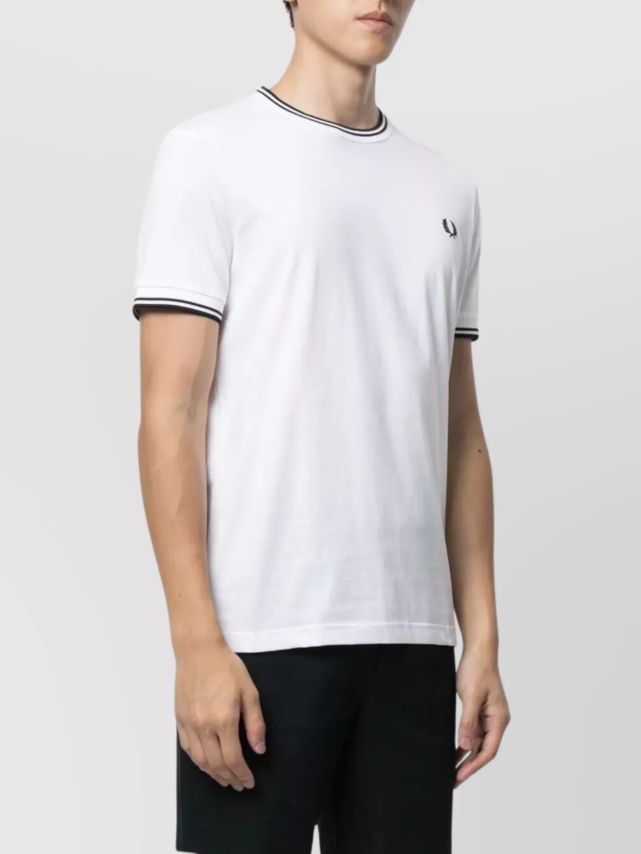 Fred Perry Contrast Trim Short Sleeve T-Shirt