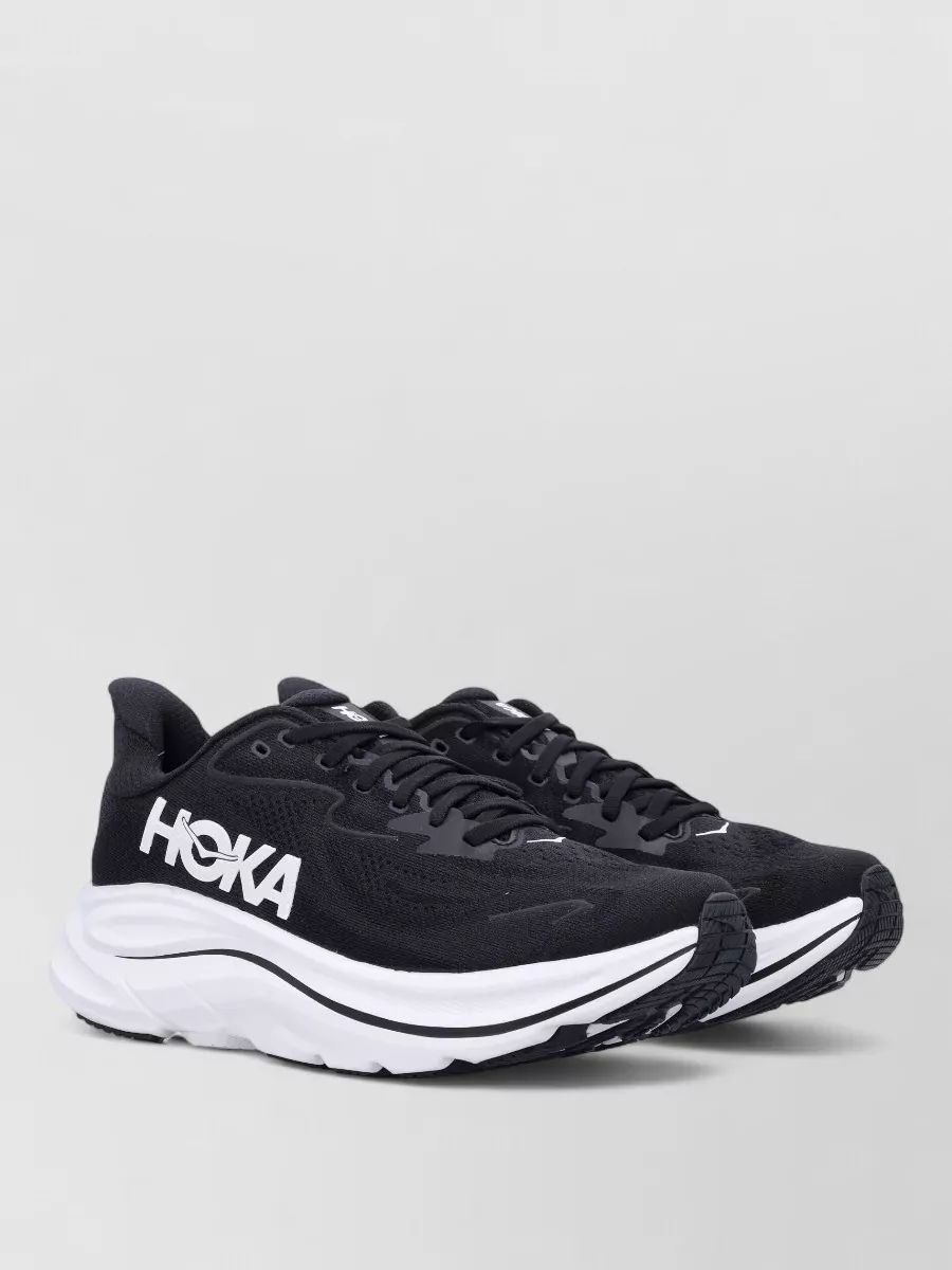 Hoka One One recycled polyester low-top sneakers